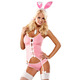 Obsessive - Bunny Suit Roze Kostuum 