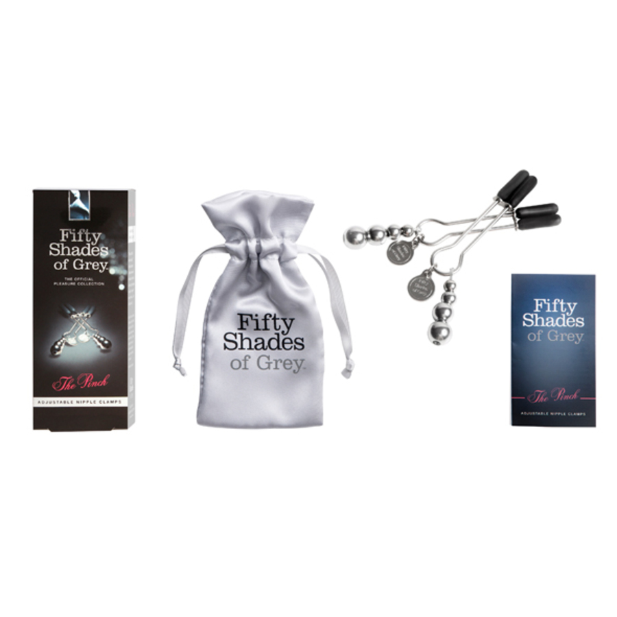 Fifty Shades Of Grey - Adjustable Nipple Clamps S&M