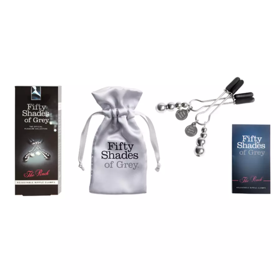 Fifty Shades Of Grey - Verstelbare Tepelklemmen SM
