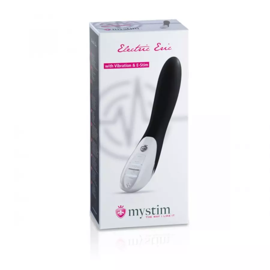 MyStim - Electric Eric E-Stim Vibrator Black Toys for Her