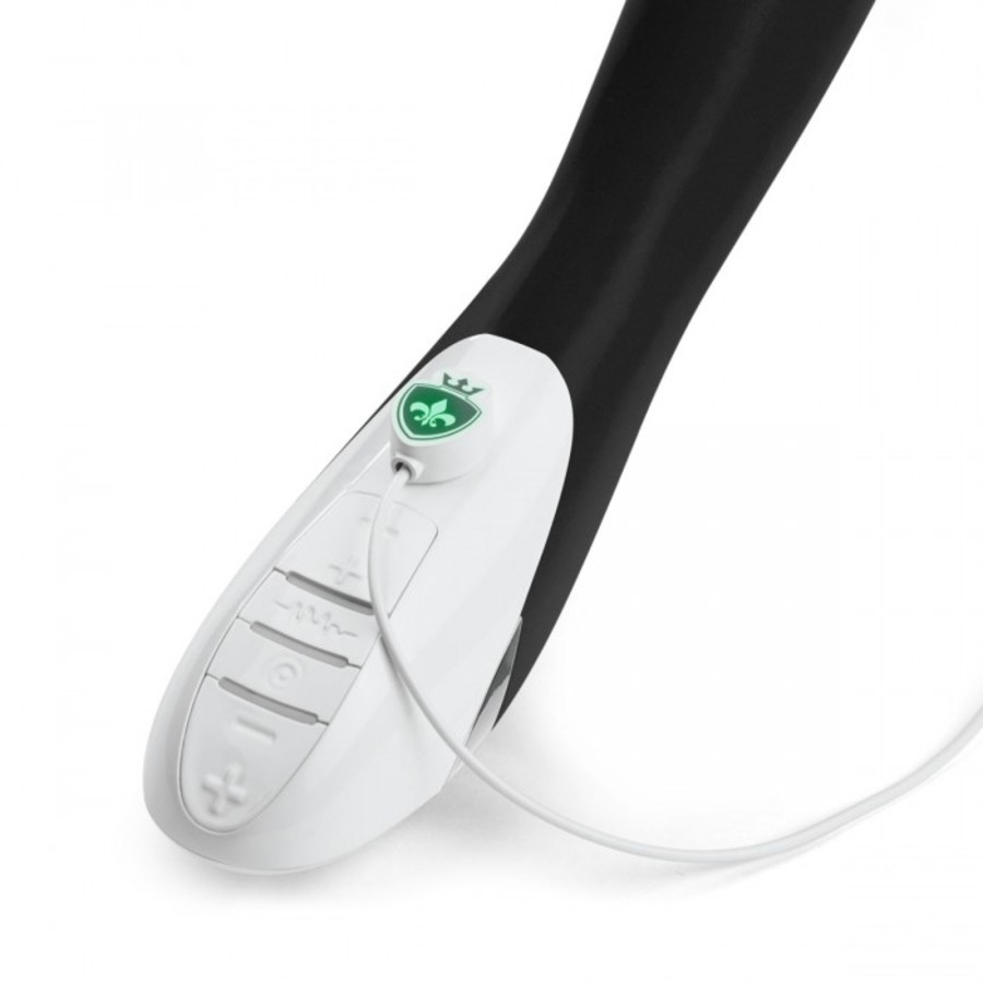 MyStim - Electric Eric E-Stim Vibrator Zwart Vrouwen Speeltjes