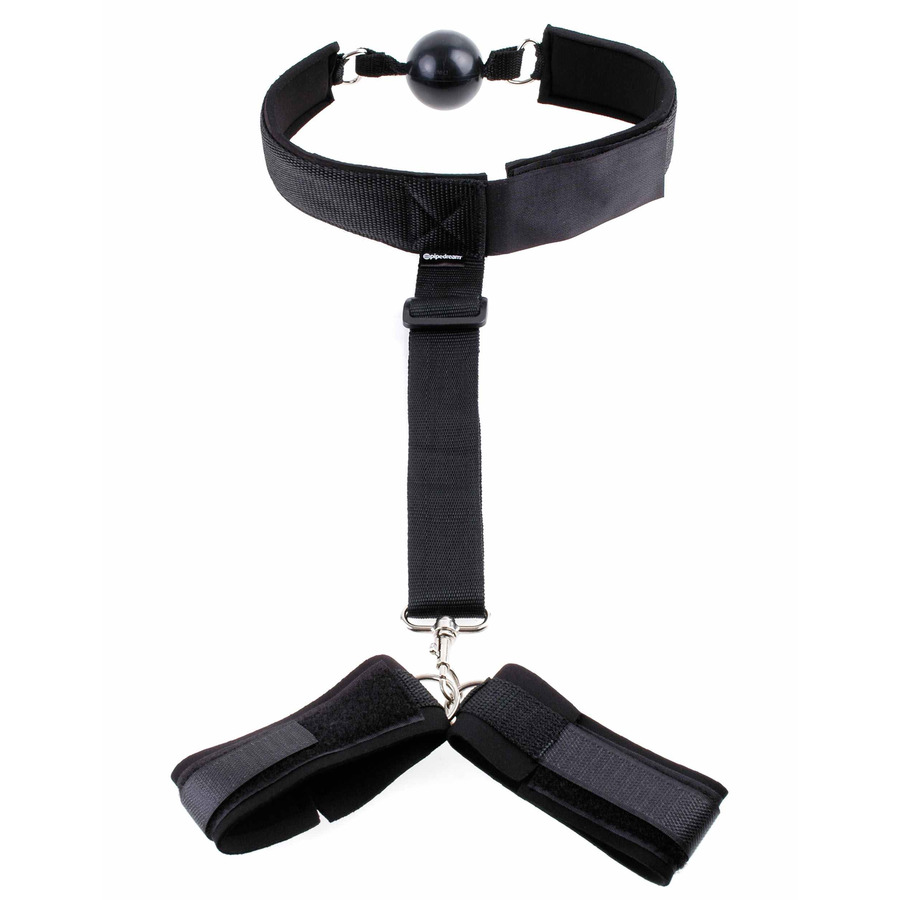 Fetish Fantasy - Gag And Wrist Restraint Set SM