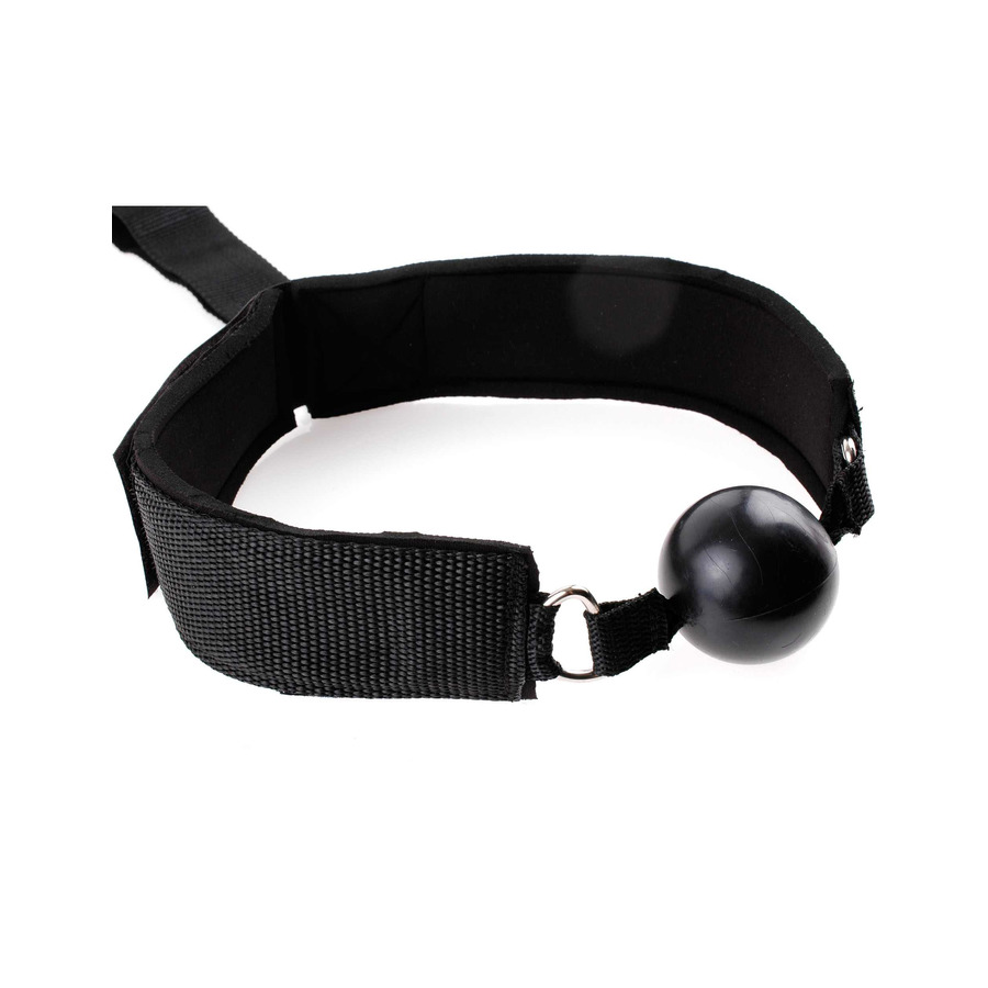 Fetish Fantasy - Gag And Wrist Restraint Set S&M