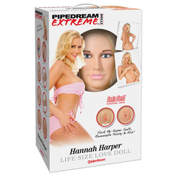 Pipedream Dollz - Hanna Harper Opblaaspop Pipedream Dollz - Hanna Harper Opblaaspop Mannen Speeltjes