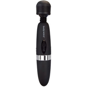 Bodywand - Oplaadbare Wand Massager Zwart Vrouwen Speeltjes