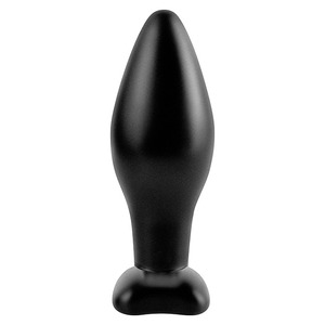 Anal Fantasy - Silicone Butt Plug Black Medium Anal Toys