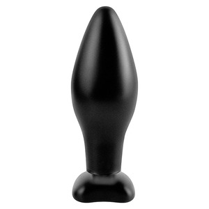 Anal Fantasy - Siliconen Butt Plug Zwart Medium Anale Speeltjes