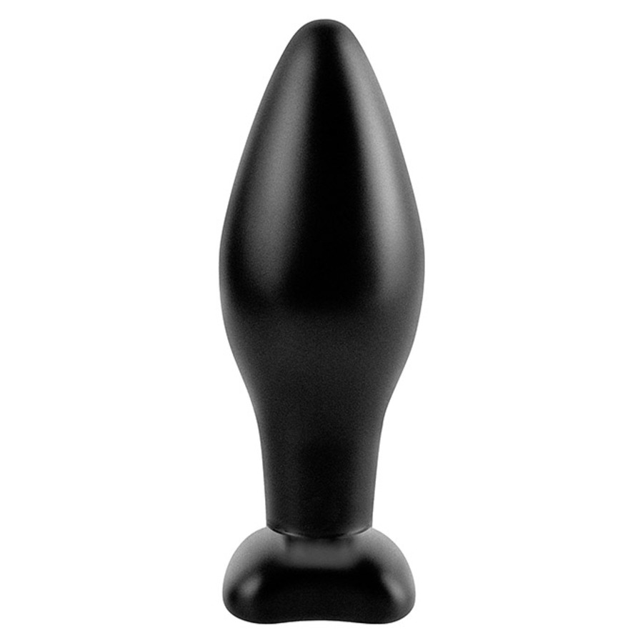 Anal Fantasy - Siliconen Butt Plug Zwart Medium Anale Speeltjes