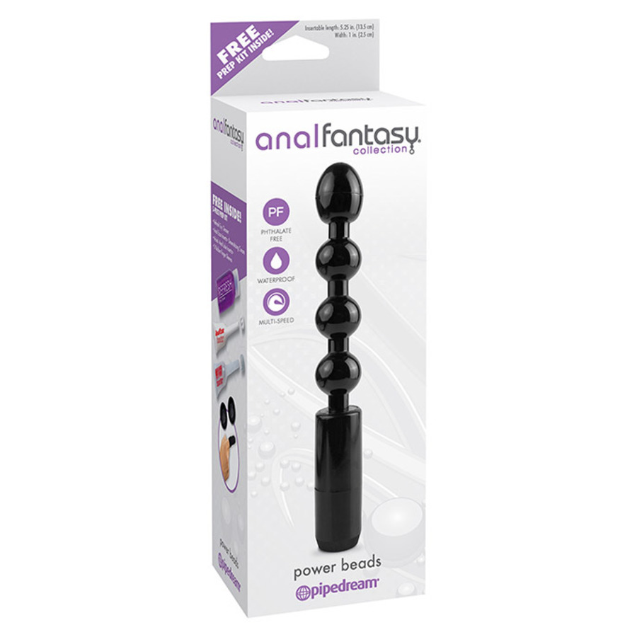 Anal Fantasy - Vibrating Anal Power Beads Anal Toys