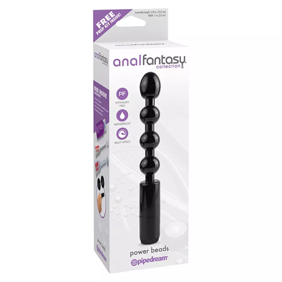 Anal Fantasy - Vibrating Anal Power Beads Anal Toys