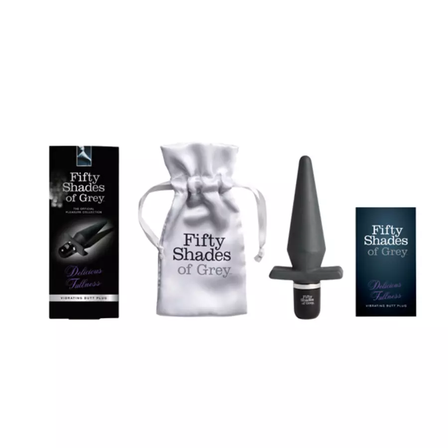 Fifty Shades Of Grey - Vibrating Butt Plug
