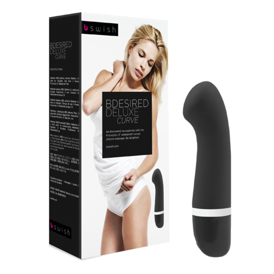 B Swish - Bdesired Deluxe Curve Vibrator Toys for Her