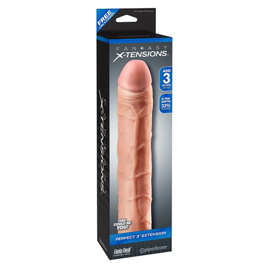 Fantasy X-tensions - Perfect 3" Penis Extension Sleeve Mannen Speeltjes