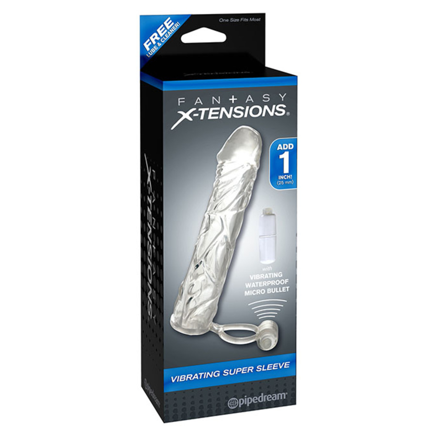 Fantasy X-tensions - Vibrating Super Sleeve Toys for Him