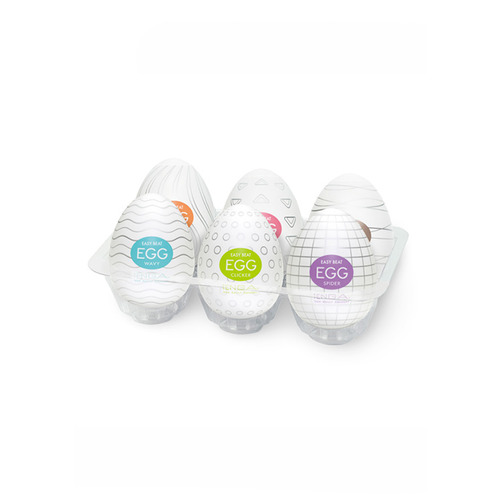 Tenga - Egg 6 Verschillende Serie Masturbators Tenga - Egg 6 Verschillende Serie Masturbators