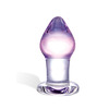 Gläs - Amethyst Rain Glazen Butt Plug Gläs - Amethyst Rain Glazen Butt Plug