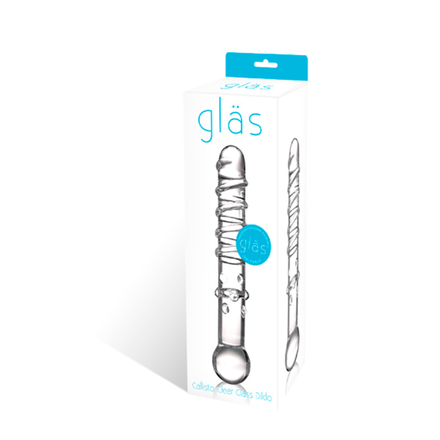 Gläs - Callisto Clear Glazen Dildo Vrouwen Speeltjes