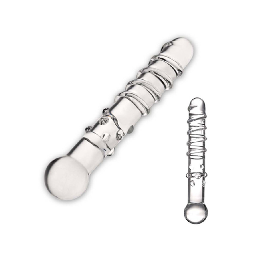 Gläs - Callisto Clear Glazen Dildo Vrouwen Speeltjes