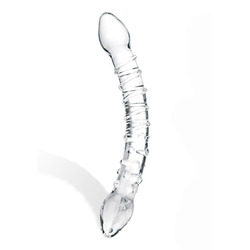 Gläs - Double Trouble Glazen Dildo Gläs - Double Trouble Glazen Dildo Vrouwen Speeltjes