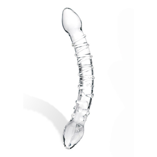 Gläs - Double Trouble Glazen Dildo Gläs - Double Trouble Glazen Dildo