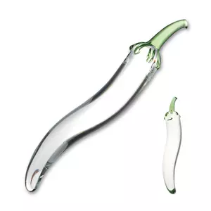 Gläs - Glazen Naturals Chili Pepper Glazen Dildo Vrouwen Speeltjes