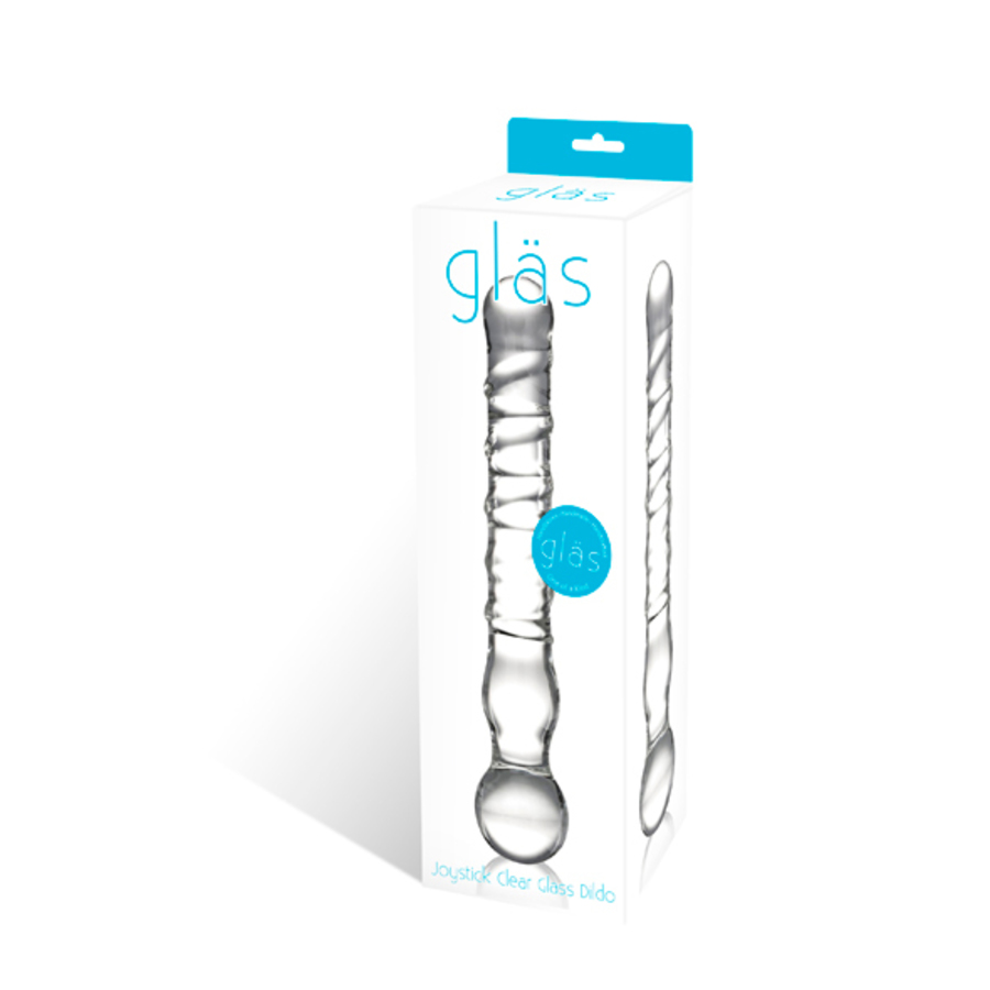 Gläs - Joystick Clear Glass Dildo Toys for Her