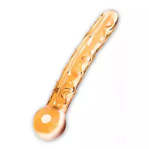 Gläs - Orange Tickler Glazen Dildo Vrouwen Speeltjes