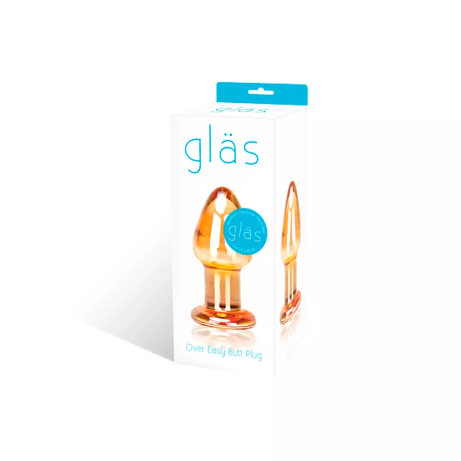 Gläs - Over Easy Glass Butt Plug Toys for Her