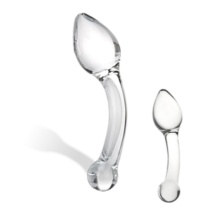 Gläs - Pure Indulgence Glass Anal Slider Toys for Her