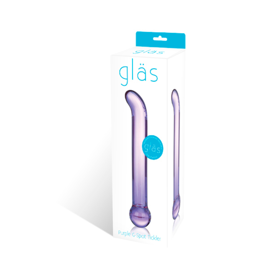 Gläs - Purple Glass G-Spot Tickler Toys for Her