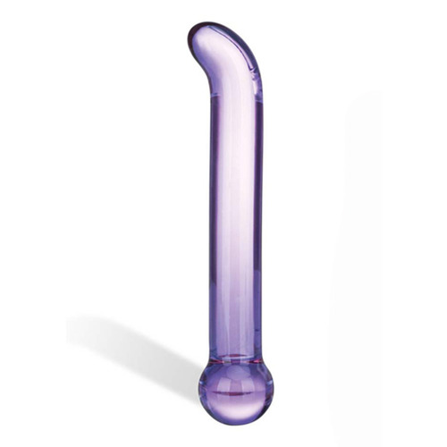 Gläs - Purple Glazen G-Spot Tickler