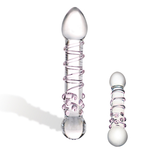 Gläs - Spiral Staircase Full Glass Dildo Toys for Her