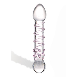 Gläs - Spiral Staircase Full Glazen Dildo Vrouwen Speeltjes