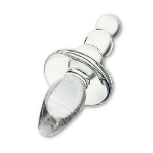 Gläs - Titus Beaded Glazen Butt Plug Vrouwen Speeltjes