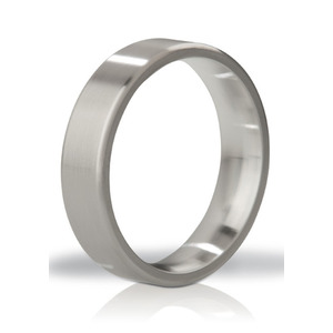 Mystim - His Ringness Duke Brushed Metal Ring Toys for Him Mystim - His Ringness Duke Brushed Metal Ring Toys for Him