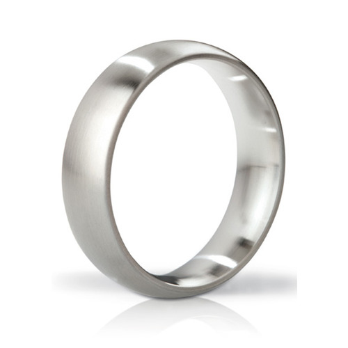 Mystim - His Ringness Earl Brushed Metal Ring Mystim - His Ringness Earl Brushed Metal Ring