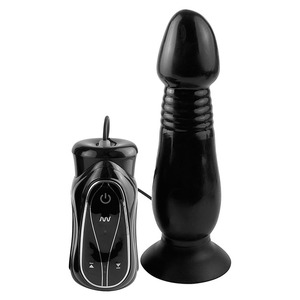 Pipedream - Remote Controlled Vibrating Anal Thruster Black Anal Toys