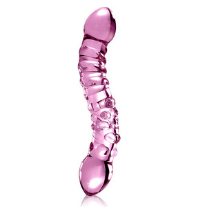 Pipedream - Icicles No. 55 Glass Double Dildo Pink Toys for Her