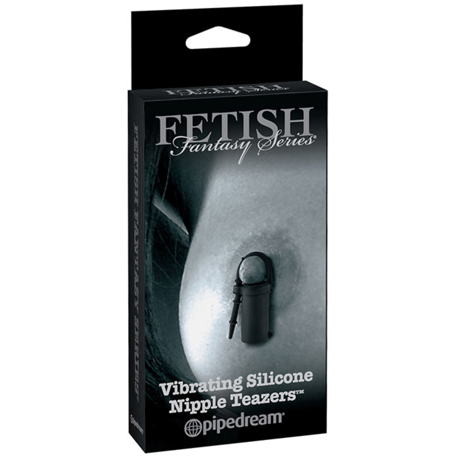 Fetish Fantasy Limited Edition - Vibrating Nipple Teasers Black S&M