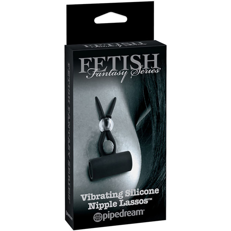 Fetish Fantasy - Vibrating Clamps Lassos Black S&M