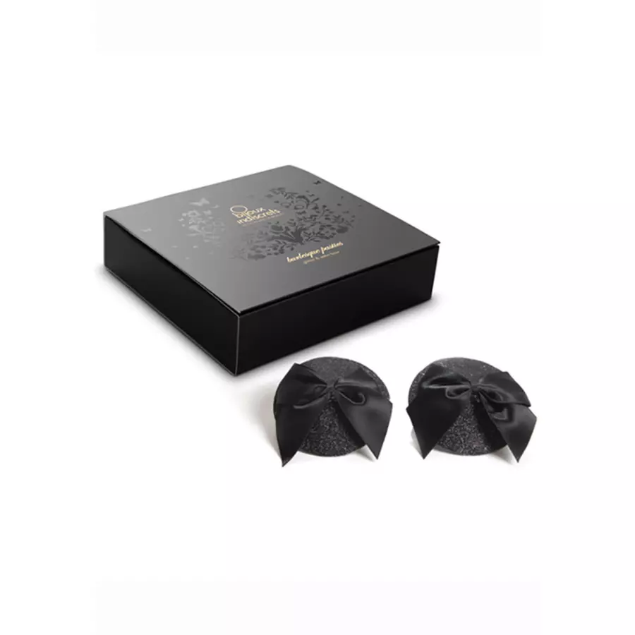 Bijoux Indiscrets - Burlesque Pasties Bow Nipple Stickers Lingerie
