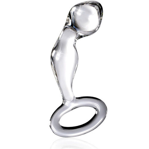 Pipedream Icicles - NO. 46 Glazen Buttplug Doorzichtig afbeelding