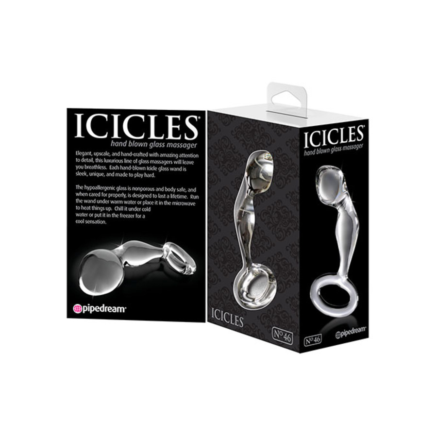 Pipedream Icicles - NO. 46 Glazen Buttplug Anale Speeltjes
