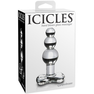 Pipedream Icicles - No. 47 Glass Buttplug Clear Anal Toys