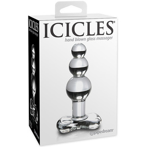 Pipedream Icicles - No. 47 Glazen Buttplug Transparant Anale Speeltjes