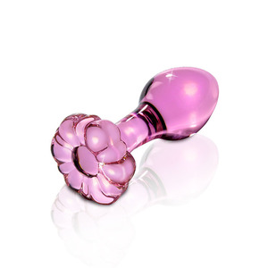 Pipedream Icicles - No. 48 Glass Buttplug Pink Anal Toys