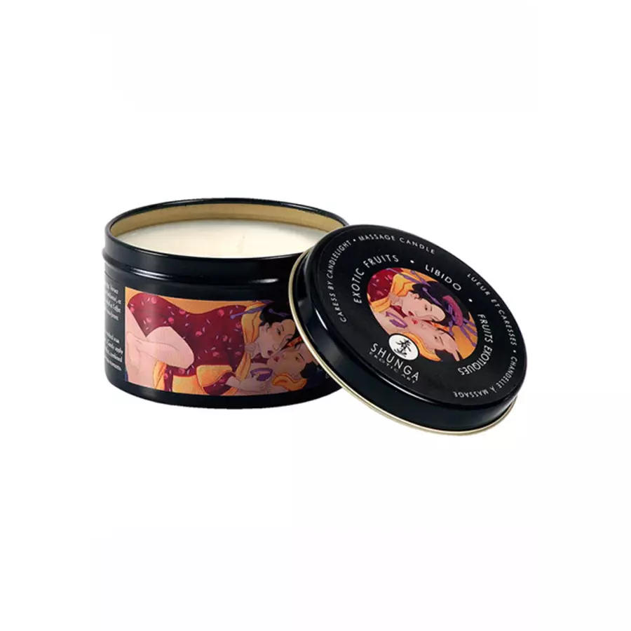 Shunga - Massagekaars Libido & Exotische Vruchten Accessoires