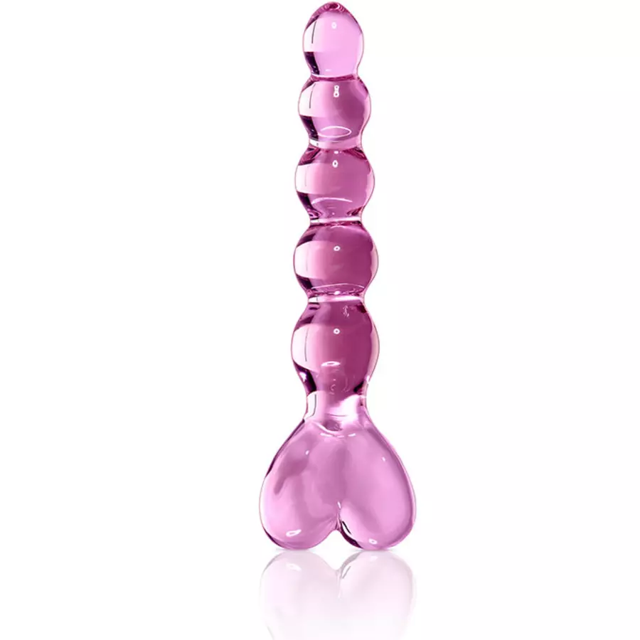 Pipedream Icicles - Glass Dildo No. 43 Pink | Hot Stuff Sex Shop