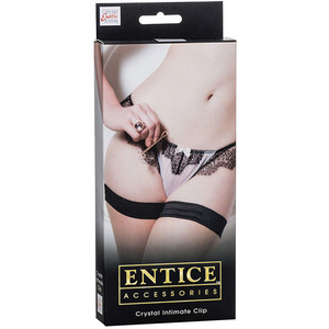 Entice - Metal Clit Clamps With Crystals S&M