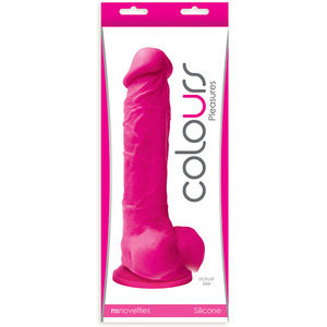 NS Novelties - Colours Pleasures Dildo 25 cm Pink Toys for Her